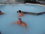 Посещение термального источника Blue Lagoon. Исландия - 2006.