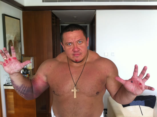 Михаил Кокляев вынужден был отказаться от продолжения борьбы в финале WSM